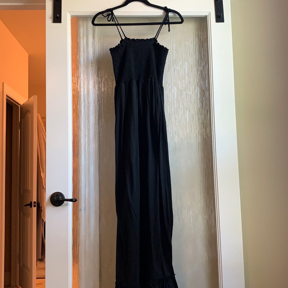 Maternity maxi dress large